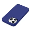 iCarer Litchi Premium Leather Apple iPhone 14 Pro Magnetic Leather with MagSafe dėklas telefonui mėlynos spalvos (WMI14220710-DB)
