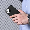 iCarer Litchi Premium Leather Apple iPhone 14 Plus Magnetic Leather with MagSafe dėklas telefonui juodos spalvos (WMI14220711-BK)