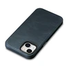 iCarer Oil Wax Premium Leather Apple iPhone 14 Plus Magnetic Leather with MagSafe dėklas telefonui mėlynos spalvos (WMI14220703-BU)