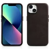 iCarer Oil Wax Premium Leather Apple iPhone 14 Plus Magnetic Leather with MagSafe dėklas telefonui rudos spalvos (WMI14220703-BN)