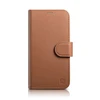 iCarer Wallet 2in1 Apple iPhone 14 Plus Anti-RFID Leather atverčiamas dėklas telefonui rudos spalvos (WMI14220727-BN)