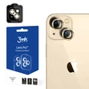 Apsauginis stiklas kamerai Apple iPhone 14 Plus 9H 3mk Lens Protection Pro series lens - auksinis