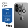 Apsauginis stiklas telefono kamerai Apple iPhone 14 Pro / 14 Pro Max 3MK Lens Protection Pro Full Cover