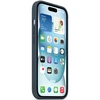 Apple iPhone 15 Plus Silikoninis dėklas with MagSafe - Storm Mėlyna