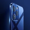 Joyroom New Beautiful Series ultra plonas with electroplated frame iPhone 12 Pro Max dėklas telefonui juodos spalvos (JR-BP796)