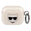 Dėklas Karl Lagerfeld AIRPODS PRO KLA3UCHGD SILICONE COVER GOLD