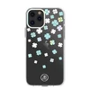 Kingxbar Lucky Series su Swarovski kristalais iPhone 12 mini telefono dėklas skaidrus (Clover)