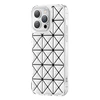 Kingxbar Miya Series iPhone 14 dėklas telefonui baltos spalvos