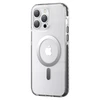 Kingxbar PQY Ice Crystal Series magnetic Apple iPhone 14 MagSafe dėklas telefonui pilkos spalvos