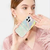 Kingxbar Shell Series luxury elegant phone dėklas telefonui Apple iPhone 13 Pro pearl-mint