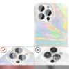 Kingxbar Shell Series luxury elegant phone dėklas telefonui Apple iPhone 13 Pro pearl-mėlynos spalvos