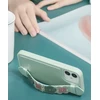 Kingxbar Sweet Series su Swarovski kristalais iPhone 12 mini telefono dėklas žalios spalvos