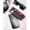 Kingxbar Sweet Series su Swarovski kristalais iPhone 12 mini telefono dėklas žalios spalvos