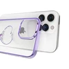 Dėklas Silikonas su Swarovski kristalais Kingxbar Wish Series iPhone 14 Plus - violetinė