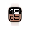 „Apple“ 46 mm šviesių skaistalų sportinė juosta – M/L