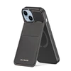 3in1 Wallet with Stand Apple iPhone 15 Plus MagSafe RFID Blocker Dux Ducis Rafi Mag – dėklas telefonui juodos spalvos
