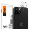 Spigen Glass tR Optik 2 Pack, crystal clear – Apple iPhone 15/15 Plus/14/14 Plus