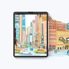 Matte Apsauginė plėvelė Apple iPad 10.9” 10 / 2022 / 11” 11 / 2025 Hofi Paper Pro+ 2-pack Matte Clear