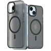 Araree etui Aero Frame iPhone 15 / 14 /13 6.1" przeźroczysty-juoda/clear juodas AR20-01828D