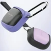 Araree etui Bean Sam Galaxy Buds Live /Pro / Fe violetinė/violetinė AR20-01298F