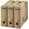 Archyvinė dėžė Esselte ECO FSC, 10cm, kartoninė, rudos spalvos