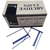 Archyvavimo įsegėlė Forpus, plastikinė, mėlyna (100) 0824-007