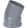 Armakan Kanalizacijos alkūnė 110mm 22° Pilka