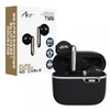 ART BT Ausinės With HQ Mikrofonas TWS USB-C juodas