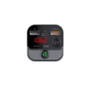ART transmiter FM bluetooth 5.0 + USB A QC3.0 + Typ C (total 30W) FM-84B juodas