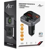 ART transmiter FM bluetooth 5.0 + USB A QC3.0 + Typ C (total 30W) FM-84B juodas