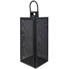 Artflow Lanterne Aura metalinė 21x20x53cm Juoda