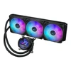 Procesoriaus aušinimo vandeniu sistema ASUS ROG STRIX LC III 360 ARGB LCD, Juodos spalvos