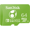 Atminties kortelė SanDisk Nintendo Micro SDXC UHS-I kortelė, skirta Nintendo Switch, Yoshi Edition- 64GB, Iki 100MB/s skaitymo; iki 90MB/s rašyti