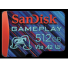 Atminties kortelė SanDisk Micro SDXC GamePlay 512GB 190/130 MB/s A2 C10 V30 UHS-I U3
