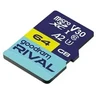 Atminties kortelė GOODRAM Micro SDXC 64GB V30 A2 UHS I U3 RIVAL + adapter