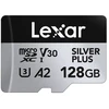 Karta pamięci Lexar High-Performance Sidabrinis Plus Micro SDXC 128GB + adapter
