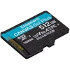 Kingston memory card 512GB Micro SDXC Canvas Go Plus Gen4 200MB/s A2 U3 V30 + adapter