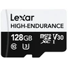 Lexar | Flash atminties kortelė | Didelės talpos | 128 GB | Micro SDHC | Flash atminties klasė UHS-I