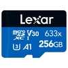 Lexar High-Performance 633x Micro SDXC 256GB memory card + SD adapter