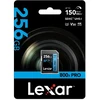 Lexar Profesionali 800x Pro SDXC 256GB atminties kortelė