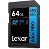 Lexar | Atminties kortelė | Professional 800x PRO | 64 GB | SDXC | Flash atminties klasė UHS-I
