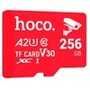 Atminties kortelė Micro SD 256GB class 10 UH-1 U3 V30 A2 Hoco red