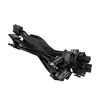 Maitinimo šaltinis ATX 500W Akyga AK-C2-500 Semi-Modular P4+4 2x PCI-E 6+2 pin 4x SATA 2x Molex FAN 12cm
