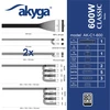 Maitinimo šaltinis Akyga AK-C1-600 600W