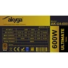 Akyga Ultimate ATX maitinimo šaltinis 600W AK-U4-600 80 PLUS bronzinis PCI-E PFC