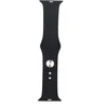 Audi Geometrinio rašto išmanaus laikrodžio dirželis, skirtas Apple Watch (40/41/42 mm) | Silikonas | juodas