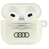 Audi IML Geometric Pattern AirPods 3 dėklas baltos spalvos AU-IMLAP3-A6/D3-WE