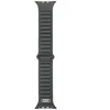 Audi Logo sintetinės odos magnetinis žiedinis dirželis Apple Watch 44/45/46/49 mm - Juodas