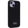 Apple iPhone 15 Audi silikoninis dėklas (AU-LSRIP15-Q3/D1-BK) juodos spalvos