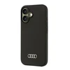 Apple iPhone 16 Audi Silicone (AU-LSRIP16-Q3/D1-BK) dėklas telefonui juodos spalvos